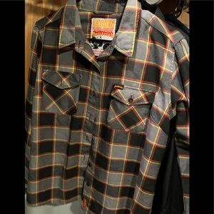 DIXXON Women's "Hatebreed" Flannel ~ Size Large